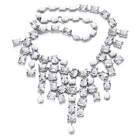 Efva Attling Crystal Rain Collier Clear Halsband Silver