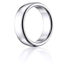 Efva Attling Smooth Ring Vitguld 20,50 mm