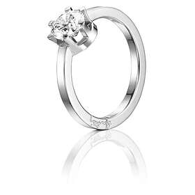 Efva Attling Crown Wedding 10 ct Ring Vitguld 16,50 mm