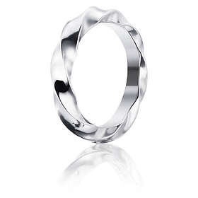 Efva Attling Viking Wide Ring Vitguld 21,00 mm