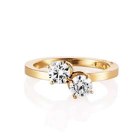 Efva Attling Twin Star Ring Guld 17,50