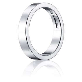Efva Attling Irregular Slim Ring Vitguld 16,00 mm