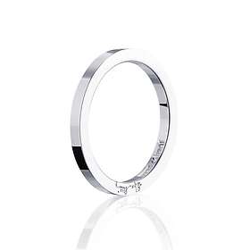 Efva Attling Plain & Signature Thin Ring Silver 19,50 mm