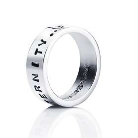Efva Attling From Here To Eternity Stamped Ring Silver 18,50 mm