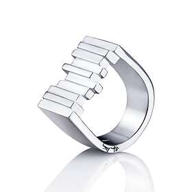 Efva Attling Stairway To Heaven Signet Ring Silver 19,00