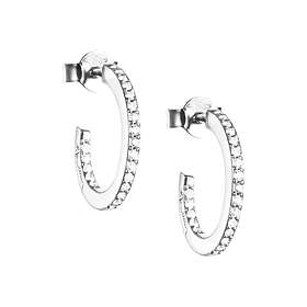 Efva Attling Star Hoops Örhänge Silver