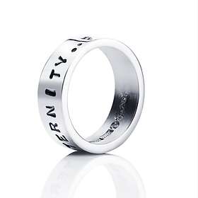 Efva Attling From Here To Eternity Stamped Ring Silver 17,00 mm