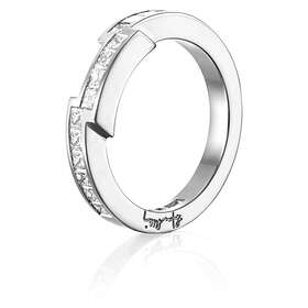 Efva Attling Rock Queen Ring Vitguld 16,00 mm