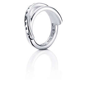 Efva Attling Pencez De Moy Edge Ring Silver 19,00 mm
