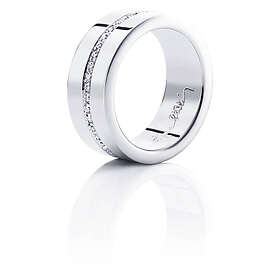 Efva Attling Wide & Stars Ring Vitguld 22,00 mm