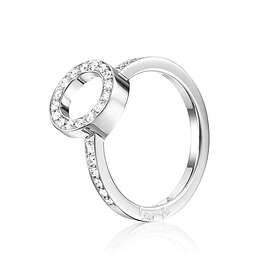 Efva Attling Circle Of Love I Ring Vitguld 15,00 mm