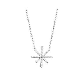 Efva Attling Beam & Stars Single Halsband Silver 42-45 cm