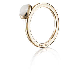 Efva Attling Love Bead Moonstone Ring Guld 16,00 mm