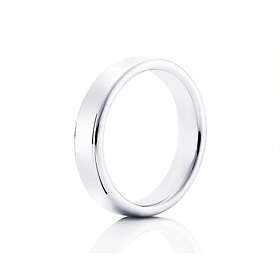 Efva Attling Smooth Ring Vitguld 15,00 mm