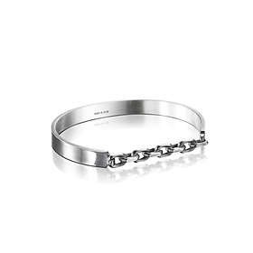 Efva Attling Chain Cuff Black Armband Silver S