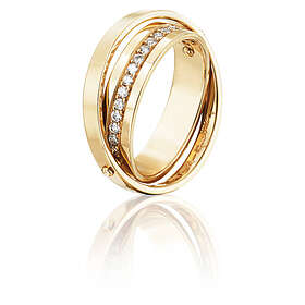 Efva Attling Two Of Us & Stars Ring Guld 20,50 mm