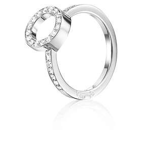 Efva Attling Circle Of Love I Ring Vitguld 17,00 mm
