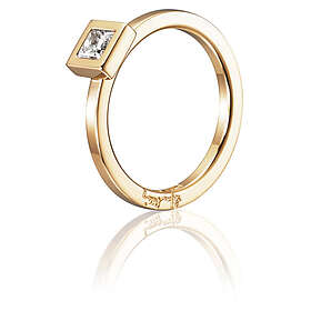 Efva Attling Princess Wedding Thin 030 ct Ring Guld 18,00 mm