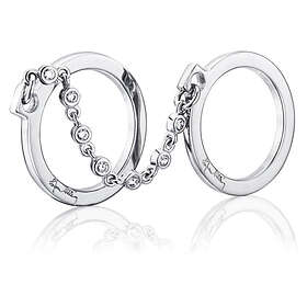 Efva Attling Passion Cuffs & Stars Ring Vitguld 19,50 mm