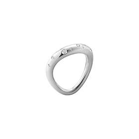 Georg Jensen OFFSPRING RING SILVER DIAMOND 0,14 54-55