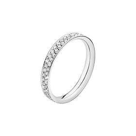 Georg Jensen MAGIC RING vitguld DIAMOND PAVE 0,44 CT 60