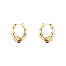 Georg Jensen REFLECT LARGE Örhänge Guld
