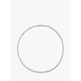 Georg Jensen REFLECT MEDIUM Halsband Silver M
