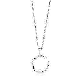 Sif Jakobs CETARA PIANURA PICCOLO halsband (silver) 45 cm