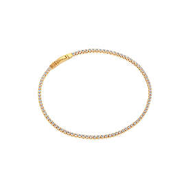 Sif Jakobs ELLERA Armbånd Vita Zirkoner Guld