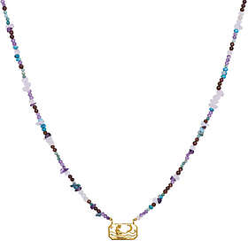 Maanesten Zodiac Earth Virgo Halsband (Guld)