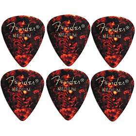 Fender 351 Shape Classic Tortoise Shell Medium 6 Pack