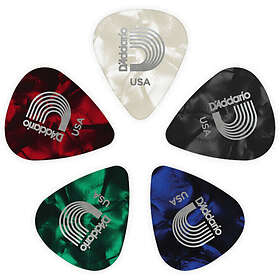 D'Addario Planet Waves 1CAP4-10 Assorted Pearl Celluloid 10 pack Medium