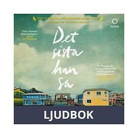 Det sista han sa, Ljudbok