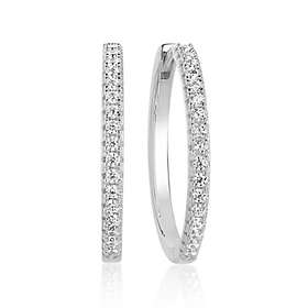 Sif Jakobs Ella X Grande Sterling Silver Örhängen Med Zirconia SJ-E22030-CZ-SS