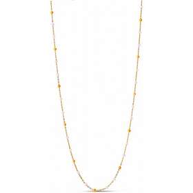 Enamel Heavenly Langt Halskjede Gull