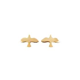 Emma Israelsson Dove Pin Earrings Gold