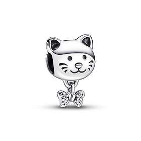 Pandora Pet Cat & Bow Berlock