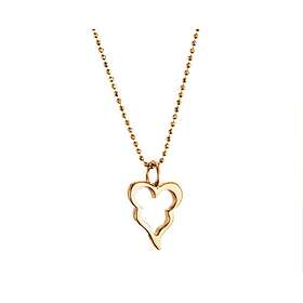 Efva Attling Little Crazy Heart Pendant Gold