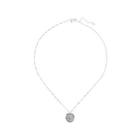 CU Jewellery Two Elephant Necklace Silver