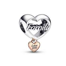 Pandora Love You Family Heart Charm