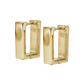 Astrid & Agnes KATHY Wide Long Örhängen Guld