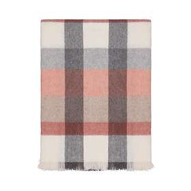 Elvang Intersection Pläd Rød/Hvid/Grå