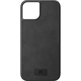 Real Black Rock iPhone 14 Plus Skal Leather Case Svart