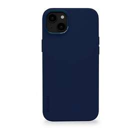 Decoded iPhone 14 Plus Skal Silicone Backcover Navy Peony