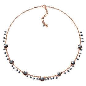 Folli Follie Damhalsband (50 cm) (Färg: Grå)