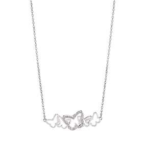 Brosway Damhalsband Flow Silvrig