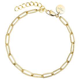 Rosefield Rectangle Chain Bracelet Gold JBRCG-J561