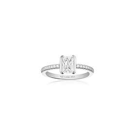 Sif Jakobs Roccanova Piccolo Ring Silver White Zirkonia SJ-R42266-CZ-56 (ring) Dam Rhodineret 925 sterling sølv