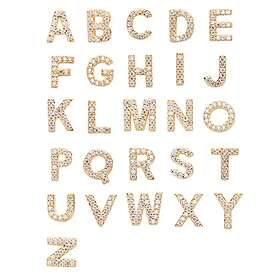 Pico Alphabet Pendant Förgyllt-B Dam 22 kt. forgyldt 925 sterling sølv