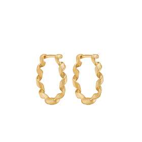 Schultz Jasmin Earrings 18. ct Goldplated DU-719028-GP